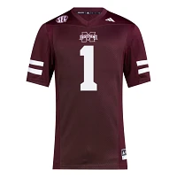 adidas 1 Mississippi State Bulldogs Premier Football Jersey