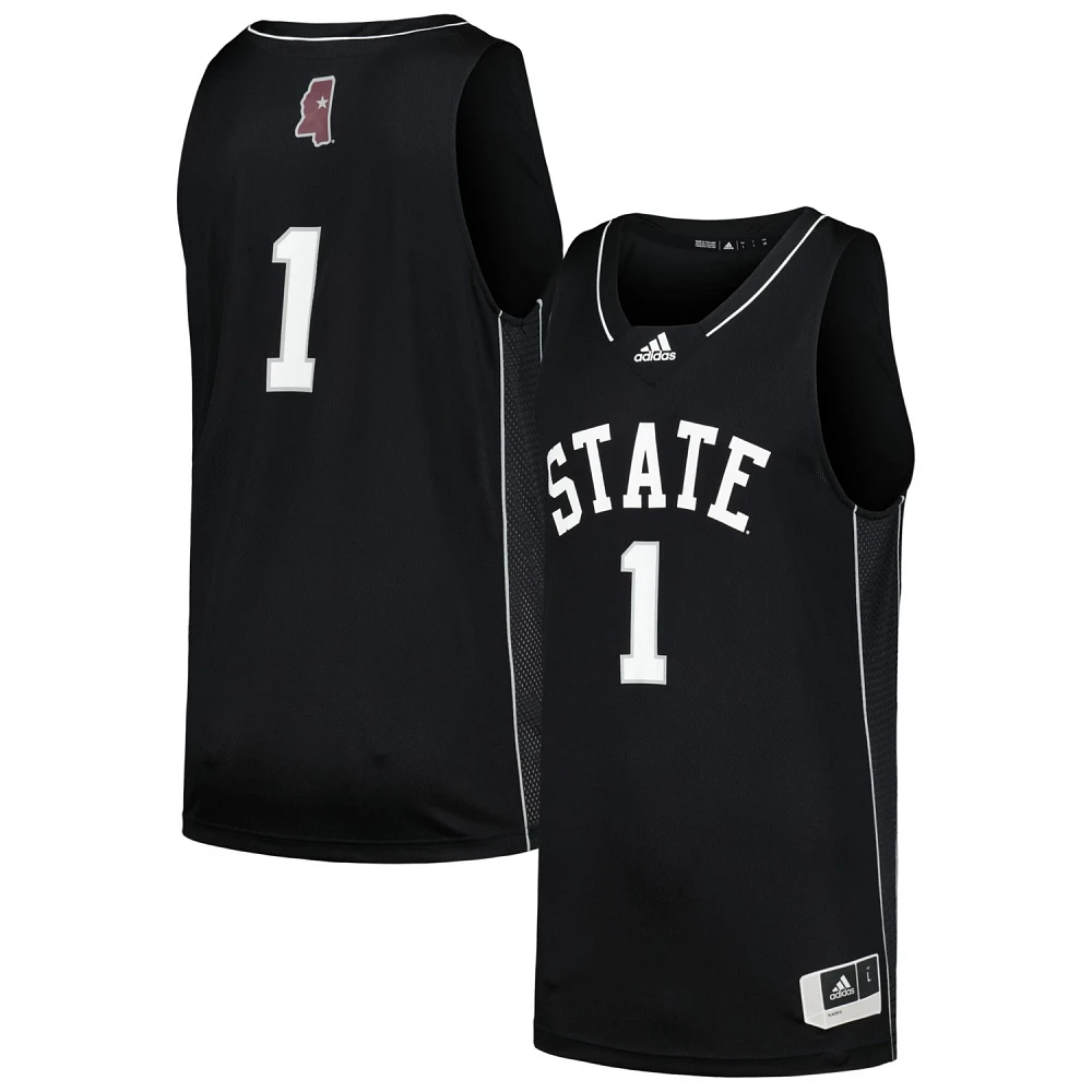 adidas 1 Mississippi State Bulldogs Swingman Basketball Jersey