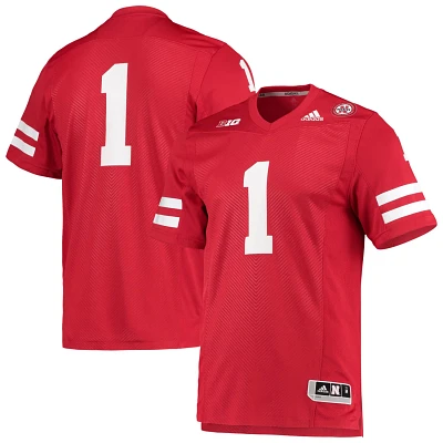 adidas 1 Nebraska Huskers Team Premier Football Jersey