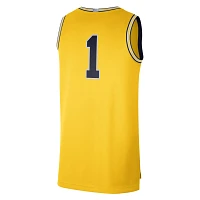 Jordan Brand 1 Michigan Wolverines Limited Authentic Jersey