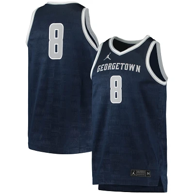 Jordan Brand 8 Georgetown Hoyas Team Replica Basketball Jersey
