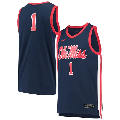 Nike 1 Ole Miss Rebels Replica Basketball Jersey