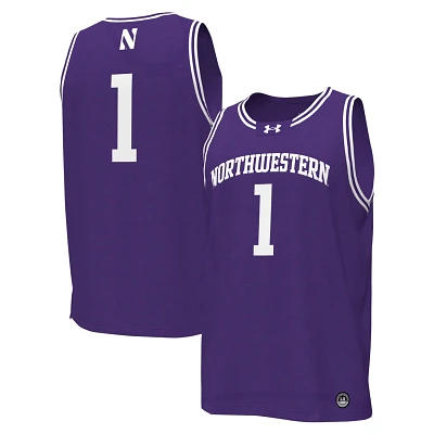 Under Armour 1 Northwestern Wildcats Replica Basketball Jersey