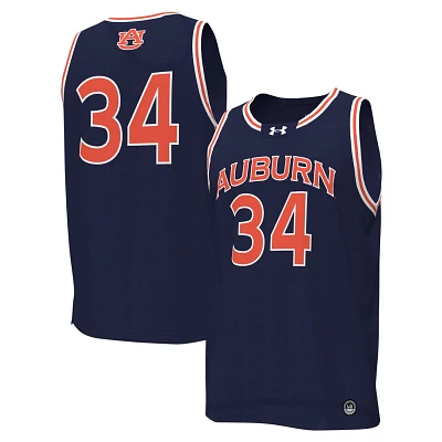 Under Armour 34 Auburn Tigers Replica Basketball Jersey