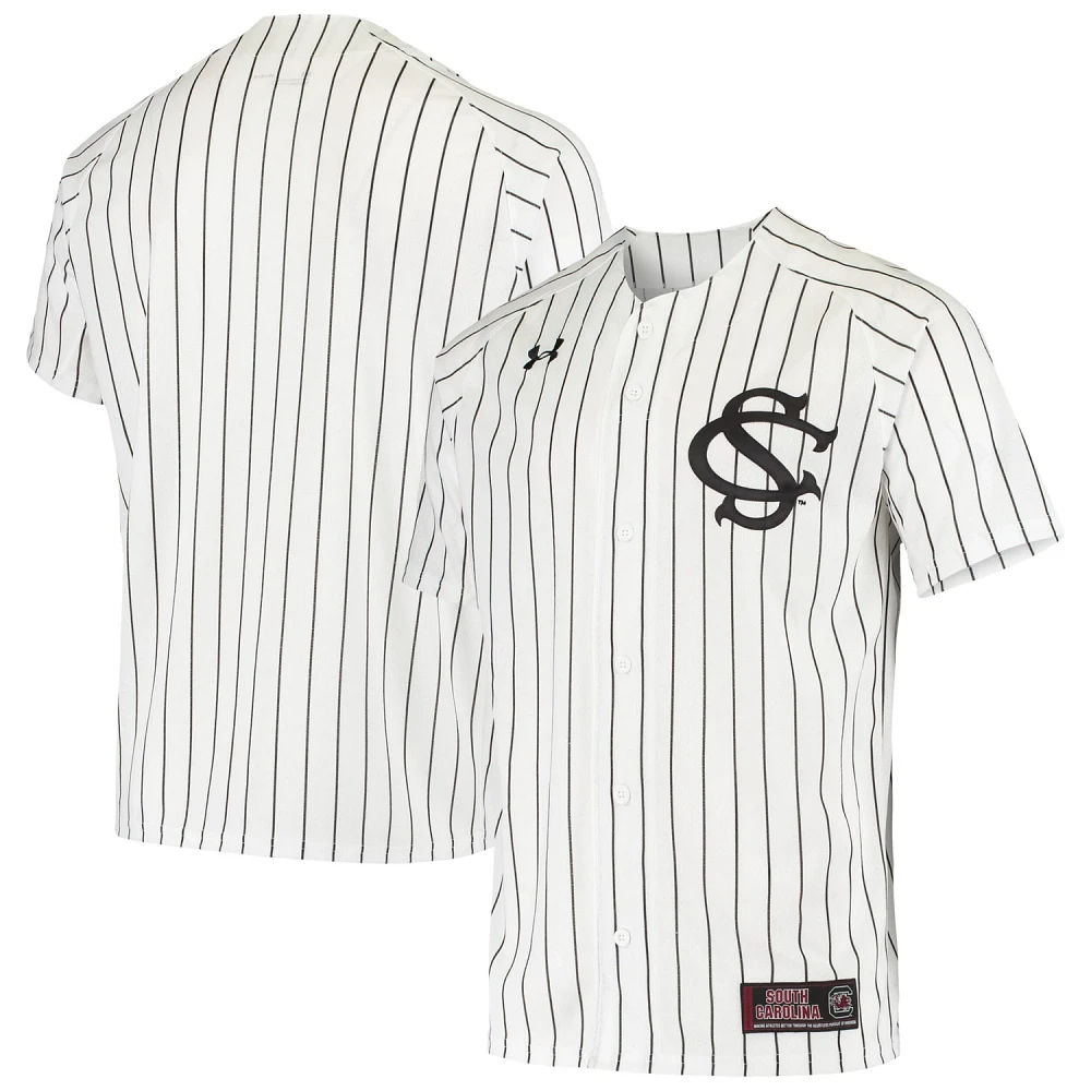 Under Armour South Carolina Gamecocks Replica Performance Baseball Jersey                                                       