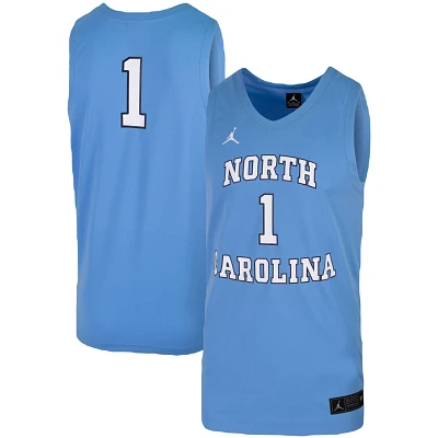 Unisex Jordan Brand 1 Carolina North Tar Heels Wo Basketball Replica Jersey