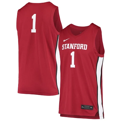 Unisex Nike 1 Stanford Replica Basketball Jersey