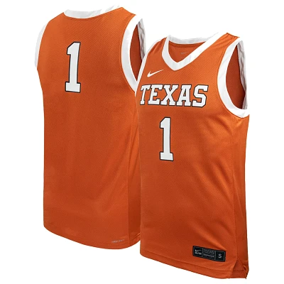 Unisex Nike Texas Longhorns Replica Basketball Jersey