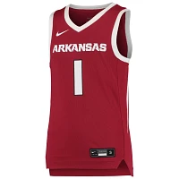 Youth Nike 1 Arkansas Razorbacks Team Replica Basketball Jersey