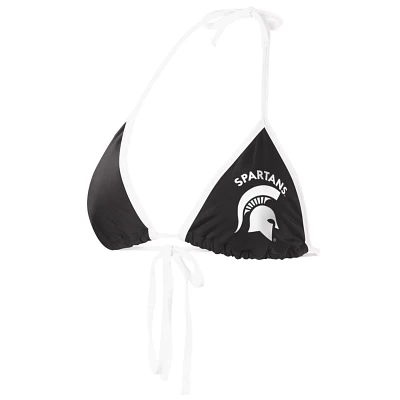 G-III 4Her by Carl Banks Michigan State Spartans Perfect Match Bikini Top