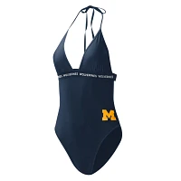 G-III 4Her by Carl Banks Michigan Wolverines Full Count One-Piece Swimsuit