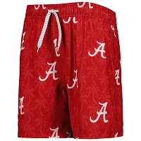 Youth Wes  Willy Alabama Tide Palm Tree Swim Shorts