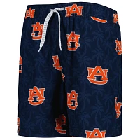 Youth Wes  Willy Auburn Tigers Palm Tree Swim Shorts