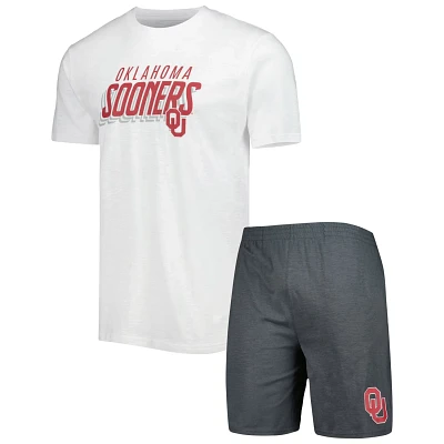 Concepts Sport / Oklahoma Sooners Downfield T-Shirt  Shorts Set                                                                 