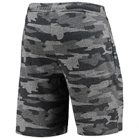 Concepts Sport /Gray LSU Tigers Camo Backup Terry Jam Lounge Shorts