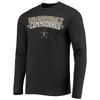 Concepts Sport /Heathered Charcoal Vanderbilt Commodores Meter Long Sleeve T-Shirt  Pants Sleep Set