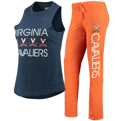 Concepts Sport /Navy Virginia Cavaliers Tank Top  Pants Sleep Set