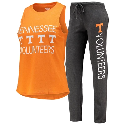 Concepts Sport /Tennessee Tennessee Volunteers Tank Top  Pants Sleep Set