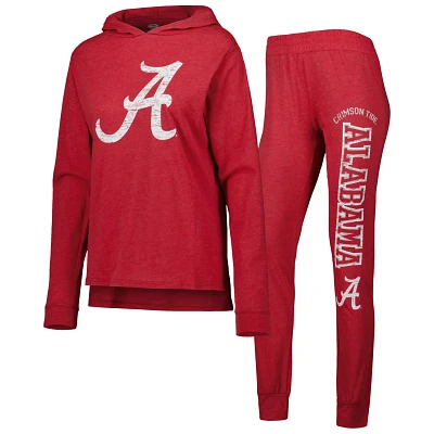 Concepts Sport Alabama Tide Long Sleeve Hoodie T-Shirt  Pants Sleep Set