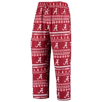 Concepts Sport Alabama Tide Ugly Sweater Knit Long Sleeve Top and Pant Set
