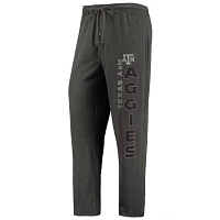 Concepts Sport Heathered Charcoal/Maroon Texas AM Aggies Meter T-Shirt  Pants Sleep Set