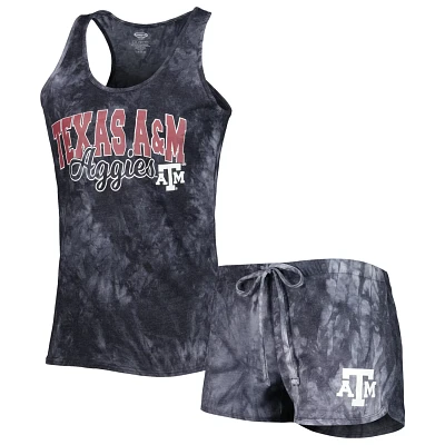 Concepts Sport Texas AM Aggies Billboard Tie-Dye Tank and Shorts Sleep Set                                                      