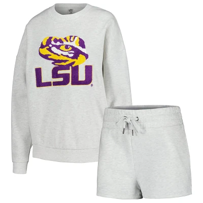 Gameday Couture LSU Tigers Team Effort Pullover Sweatshirt  Shorts Sleep Set