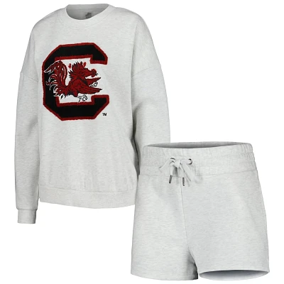 Gameday Couture South Carolina Gamecocks Team Effort Pullover Sweatshirt  Shorts Sleep Set