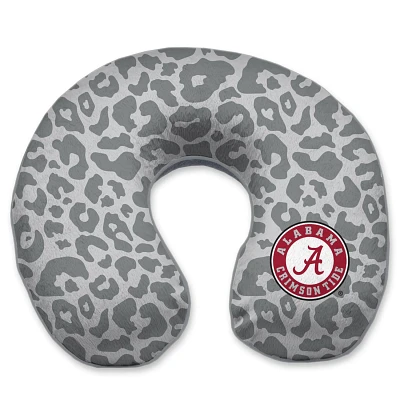 Alabama Crimson Tide Cheetah Print Memory Foam Travel Pillow                                                                    