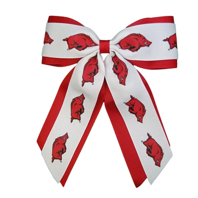 Arkansas Razorbacks Jumbo Cheer Ponytail Holder                                                                                 