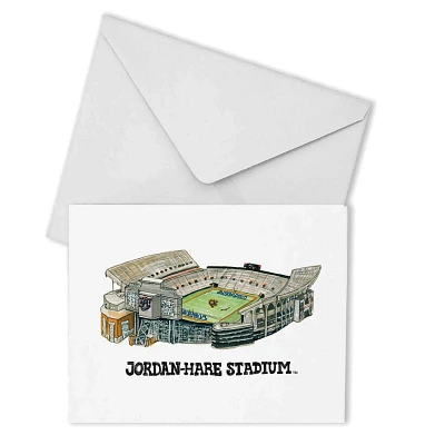 Auburn Tigers Valiant Stadium Boxed Note Card Set                                                                               
