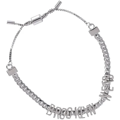 BaubleBar Brooklyn Nets Pull-Tie Bracelet                                                                                       