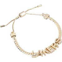 BaubleBar Los Angeles Lakers Pull-Tie Bracelet                                                                                  