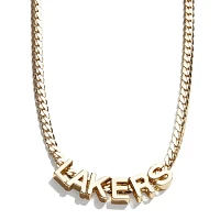 BaubleBar Los Angeles Lakers Team Chain Necklace                                                                                