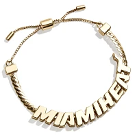 BaubleBar Miami Heat Pull-Tie Bracelet                                                                                          