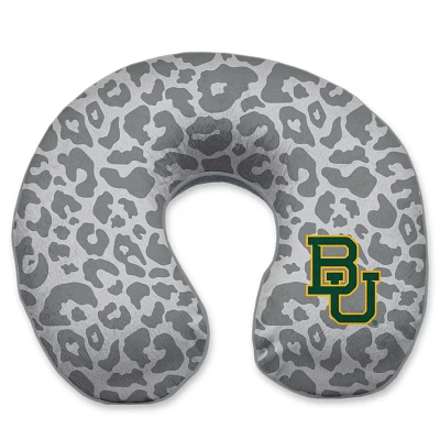 Baylor Bears Cheetah Print Memory Foam Travel Pillow                                                                            