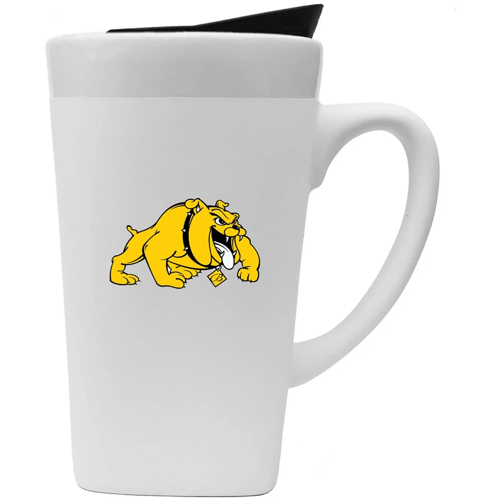 Bowie State Bulldogs 16 oz Soft Touch Ceramic Mug with Swivel Lid                                                               