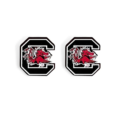 Brianna Cannon South Carolina Gamecocks Stud Logo Earrings                                                                      