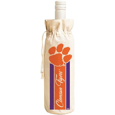 Clemson Tigers Canvas Wine Tote                                                                                                 