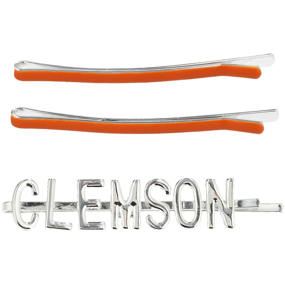 Clemson Tigers Ina Bobby Pin Set                                                                                                