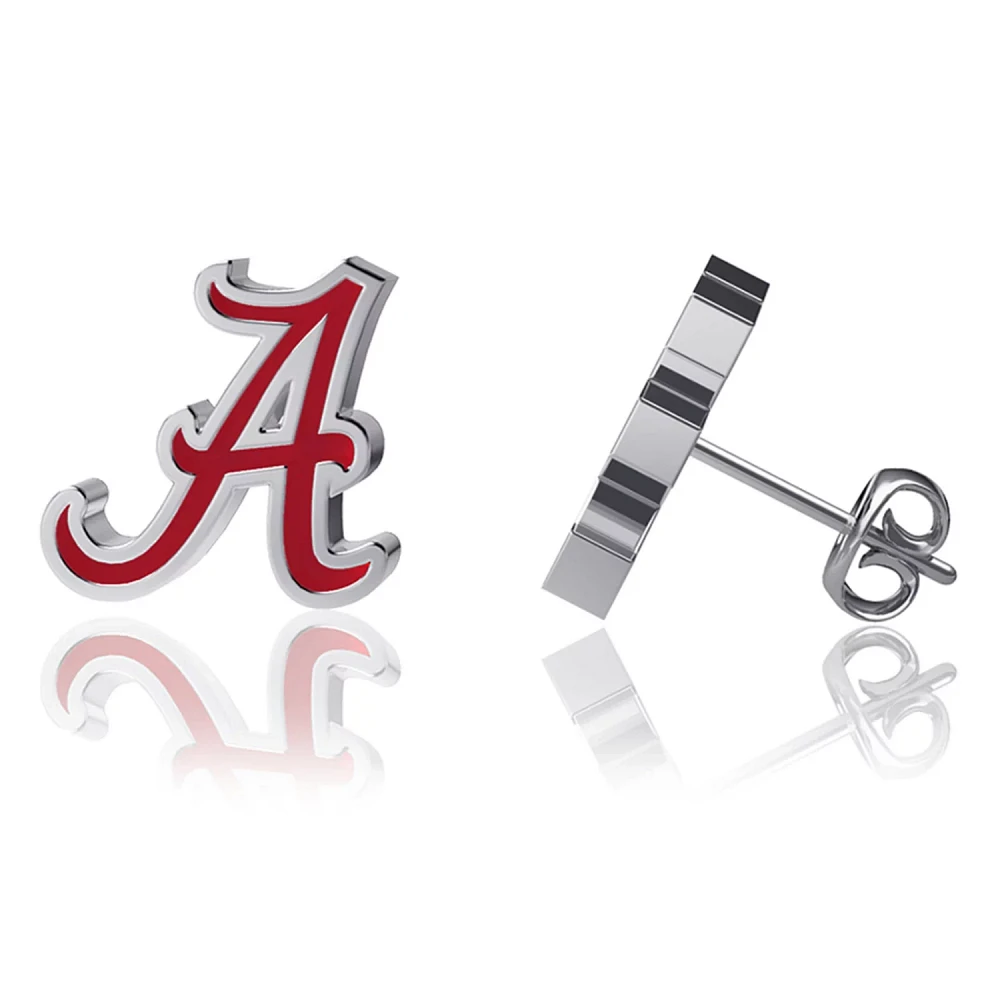 Dayna Designs Alabama Crimson Tide Enamel Post Earrings                                                                         