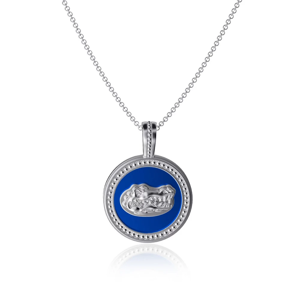 Dayna Designs Florida Gators Enamel Coin Necklace                                                                               