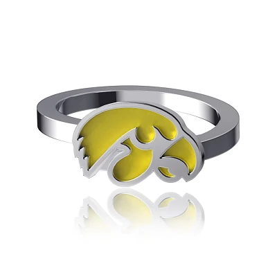 Dayna Designs Iowa Hawkeyes Bypass Enamel Ring                                                                                  