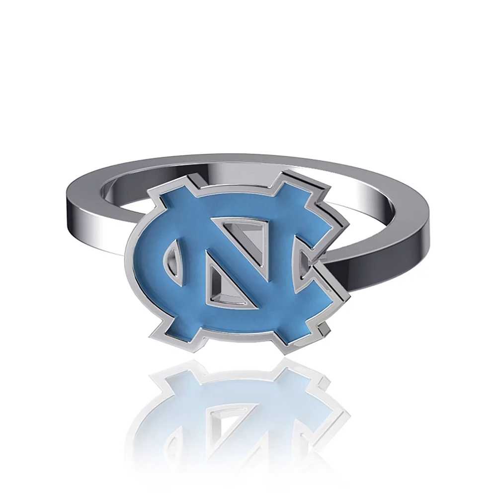 Dayna Designs North Carolina Tar Heels Bypass Enamel Ring                                                                       