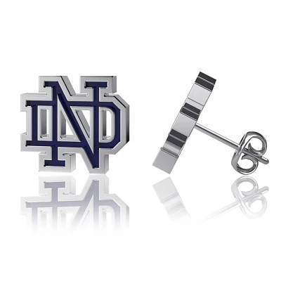 Dayna Designs Notre Dame Fighting Irish Enamel Post Earrings                                                                    