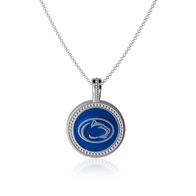 Dayna Designs Penn State Nittany Lions Enamel Coin Necklace                                                                     
