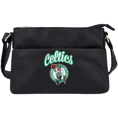 FOCO Boston Celtics Logo Script Crossbody Handbag                                                                               