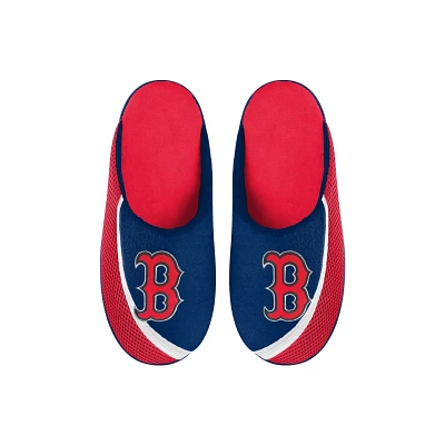 FOCO Boston Sox Big Logo Color Edge Slippers