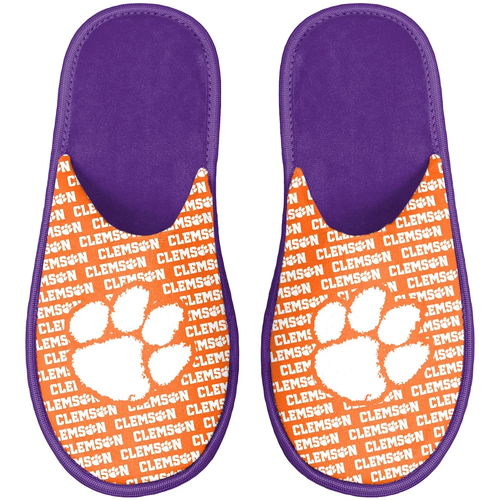 FOCO Clemson Tigers Team Scuff Slippers