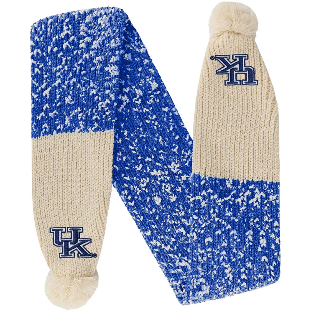 FOCO Kentucky Wildcats Confetti Scarf with Pom                                                                                  